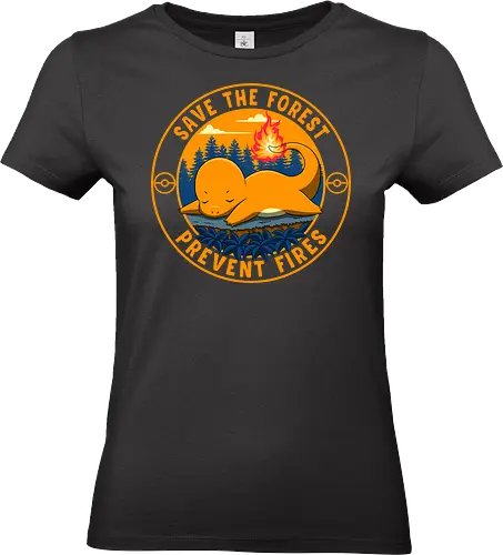Prevent Fires - Pocket, Starter - Standard T-Shirt (Frauen)