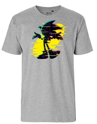Hedgehog Glitch - Hedgehog, Glitch - Fairtrade T-Shirt
