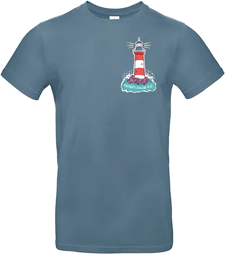 Leuchtturm Pocket - mastodon, leuchtturm, norden - Standard T-Shirt