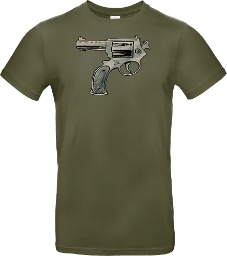 Every gun points at the shooter, too