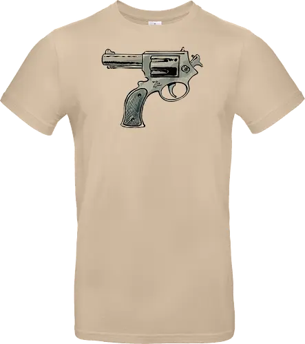 Every gun points at the shooter, too