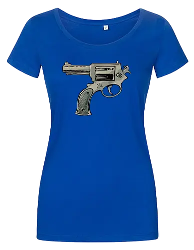 Every gun points at the shooter, too