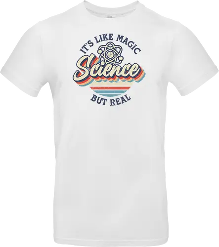 Science Magic Vintage - Science is magic, science, magic, funny, scientific, nerd, geek, physics - Standard T-Shirt