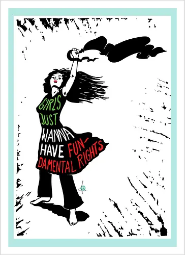 Girls just wanna have fundamental rights - white