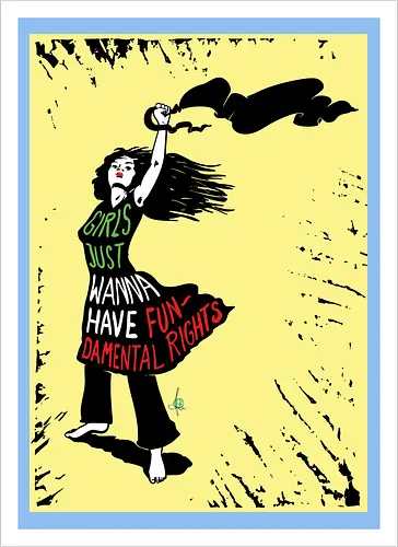 Girls just wanna have fundamental rights - gelb