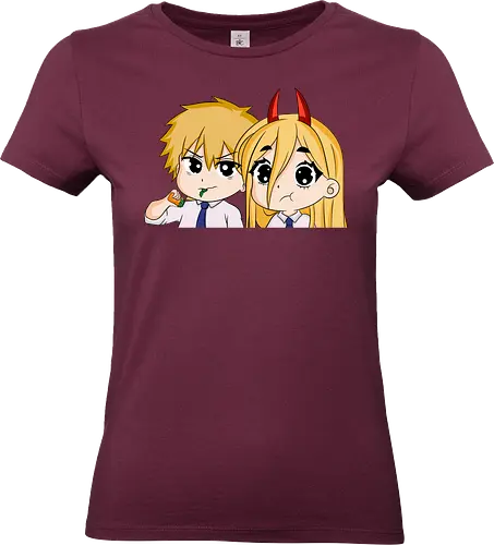 Chainsaw Buddies - Hoodie, Anime Motiv, Manga Kunst, Japan Style, Streetwear, Anime Fans, Cooles Anime Motiv, Japanische Comics, Anime Kleidung, Manga Fanart, Dark Fantasy Shirt, Gruseliges Design, Survival, Manga Druck, Anime Poster, Dämonenjäger Motiv, Jugendserie, Manga Merch, Psycho Thriller, Style, Manga Geschenk, Anime Fanartikel, Horror Manga, Dämonenjäger Shirt, Manga Abenteuer, anime shirt, manga fan, dark aesthetic, horror fan, gift, Chainsaw Buddies, Anime Shirt, Manga Fan, Dunkle Ästhetik, Horror Fan, Geschenk, Dämonenjäger, demon hunter, hoodie, anime design, manga art, japan style, streetwear, anime fans, cool anime graphic, japanese comics, anime clothing, manga fanart, dark fantasy shirt, creepy design, survival, manga print, anime poster, demon hunter design, youth series, manga merch, psycho thriller, style, manga gift, anime merchandise, horror manga, demon hunter shirt, manga adventure - Standard T-Shirt (Frauen)