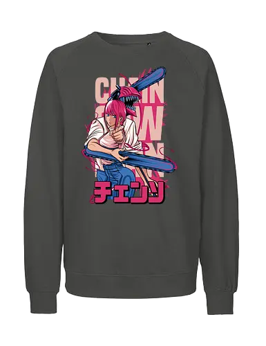 Chainsaw Duo Strike - Manga Merch, Chainsaw Duo Strike, Anime Shirt, Manga Fan, Dunkle Ästhetik, Horror Fan, Geschenk, Dämonenjäger, Hoodie, Anime Motiv, Manga Kunst, Japan Style, Streetwear, Anime Fans, Cooles Anime Motiv, Japanische Comics, Anime Kleidung, Manga Fanart, Dark Fantasy Shirt, Gruseliges Design, Survival, Manga Druck, Anime Poster, Dämonenjäger Motiv, Jugendserie, Psycho Thriller, Style, Manga Geschenk, Anime Fanartikel, Horror Manga, Dämonenjäger Shirt, Manga Abenteuer, anime shirt, manga fan, dark aesthetic, horror fan, gift, demon hunter, hoodie, anime design, manga art, japan style, streetwear, anime fans, cool anime graphic, japanese comics, anime clothing, manga fanart, dark fantasy shirt, creepy design, survival, manga print, anime poster, demon hunter design, youth series, manga merch, psycho thriller, style, manga gift, anime merchandise, horror manga, demon hunter shirt, manga adventure - Fairtrade Sweatshirt