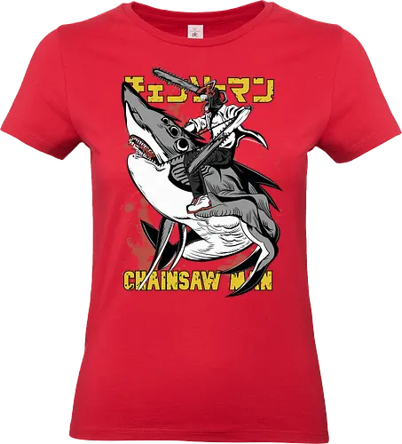Chainsaw Shark Rider - Manga Merch, Chainsaw Shark Rider, Anime Shirt, Manga Fan, Dunkle Ästhetik, Horror Fan, Geschenk, Dämonenjäger, Hoodie, Anime Motiv, Manga Kunst, Japan Style, Streetwear, Anime Fans, Cooles Anime Motiv, Japanische Comics, Anime Kleidung, Manga Fanart, Dark Fantasy Shirt, Gruseliges Design, Survival, Manga Druck, Anime Poster, Dämonenjäger Motiv, Jugendserie, Psycho Thriller, Style, Manga Geschenk, Anime Fanartikel, Horror Manga, Dämonenjäger Shirt, Manga Abenteuer, anime shirt, manga fan, dark aesthetic, horror fan, gift, demon hunter, hoodie, anime design, manga art, japan style, streetwear, anime fans, cool anime graphic, japanese comics, anime clothing, manga fanart, dark fantasy shirt, creepy design, survival, manga print, anime poster, demon hunter design, youth series, manga merch, psycho thriller, style, manga gift, anime merchandise, horror manga, demon hunter shirt, manga adventure - Standard T-Shirt (Frauen)