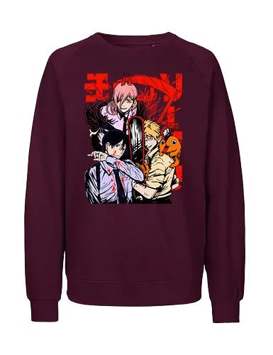 Crimson Fury Crew - Anime Shirt, Crimson Fury Crew, Manga Fan, Dunkle Ästhetik, Horror Fan, Geschenk, Dämonenjäger, Hoodie, Anime Motiv, Manga Kunst, Japan Style, Streetwear, Anime Fans, Cooles Anime Motiv, Japanische Comics, Anime Kleidung, Manga Fanart, Dark Fantasy Shirt, Gruseliges Design, Survival, Manga Druck, Anime Poster, Dämonenjäger Motiv, Jugendserie, Manga Merch, Psycho Thriller, Style, Manga Geschenk, Anime Fanartikel, Horror Manga, Dämonenjäger Shirt, Manga Abenteuer, anime shirt, manga fan, dark aesthetic, horror fan, gift, demon hunter, hoodie, anime design, manga art, japan style, streetwear, anime fans, cool anime graphic, japanese comics, anime clothing, manga fanart, dark fantasy shirt, creepy design, survival, manga print, anime poster, demon hunter design, youth series, manga merch, psycho thriller, style, manga gift, anime merchandise, horror manga, demon hunter shirt, manga adventure - Fairtrade Sweatshirt