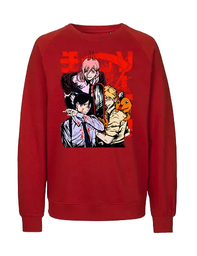 Crimson Fury Crew - Anime Shirt, Crimson Fury Crew, Manga Fan, Dunkle Ästhetik, Horror Fan, Geschenk, Dämonenjäger, Hoodie, Anime Motiv, Manga Kunst, Japan Style, Streetwear, Anime Fans, Cooles Anime Motiv, Japanische Comics, Anime Kleidung, Manga Fanart, Dark Fantasy Shirt, Gruseliges Design, Survival, Manga Druck, Anime Poster, Dämonenjäger Motiv, Jugendserie, Manga Merch, Psycho Thriller, Style, Manga Geschenk, Anime Fanartikel, Horror Manga, Dämonenjäger Shirt, Manga Abenteuer, anime shirt, manga fan, dark aesthetic, horror fan, gift, demon hunter, hoodie, anime design, manga art, japan style, streetwear, anime fans, cool anime graphic, japanese comics, anime clothing, manga fanart, dark fantasy shirt, creepy design, survival, manga print, anime poster, demon hunter design, youth series, manga merch, psycho thriller, style, manga gift, anime merchandise, horror manga, demon hunter shirt, manga adventure - Fairtrade Sweatshirt