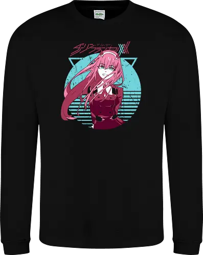 Neon Devil Girl Retro