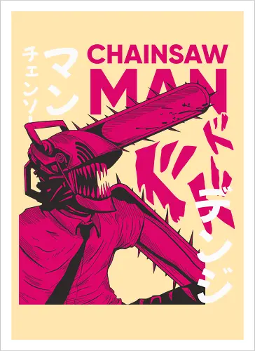 Pink Chainsaw Power