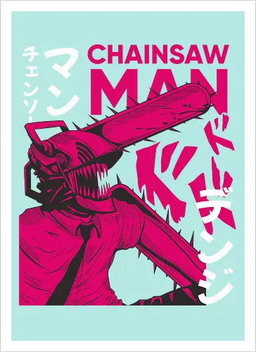 Pink Chainsaw Power