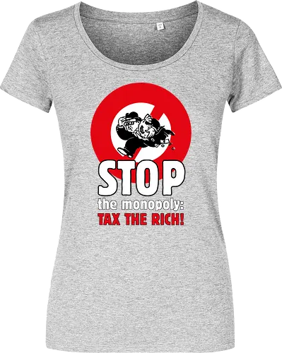 Tax the rich  - Frontaufdruck