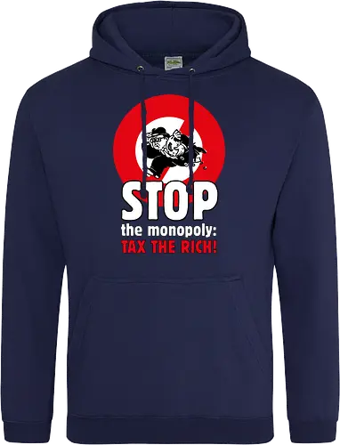 Tax the rich  - Frontaufdruck