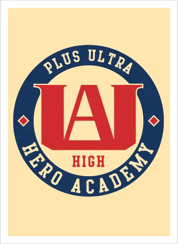Academia U.A. High Plus Ultra Emblem Art