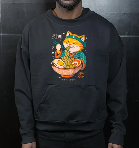 Japanese Ramen Cat