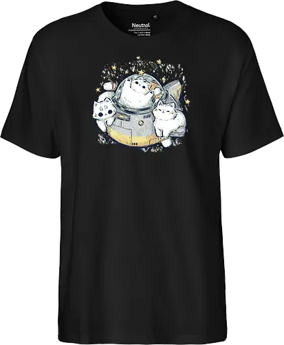 Cute Alien Cats Spaceship