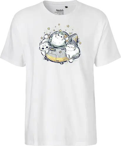 Cute Alien Cats Spaceship
