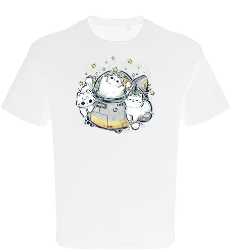 Cute Alien Cats Spaceship