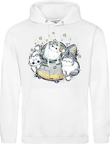 Cute Alien Cats Spaceship