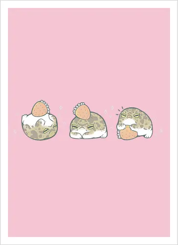 Cute Rain Frogs Strawberry
