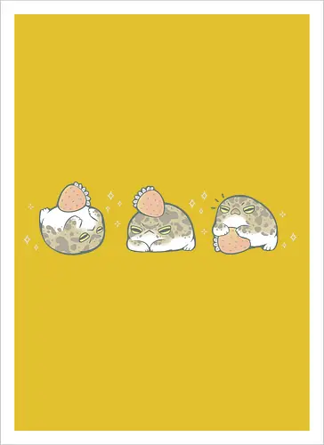 Cute Rain Frogs Strawberry