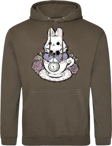 Cute White Rabbit Tea Cup