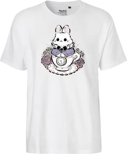 Cute White Rabbit Tea Cup