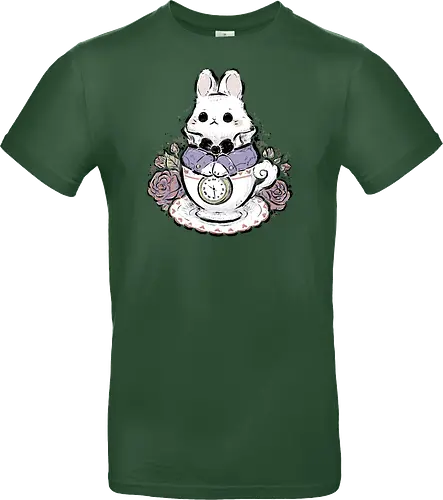 Cute White Rabbit Tea Cup