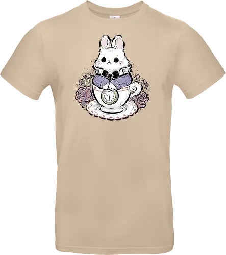 Cute White Rabbit Tea Cup