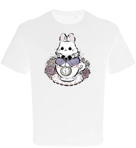 Cute White Rabbit Tea Cup