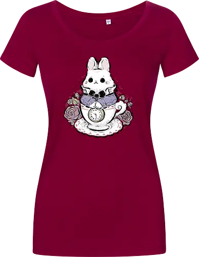 Cute White Rabbit Tea Cup