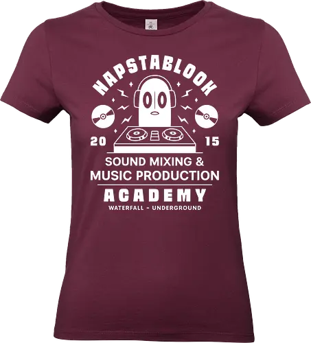 Napstablook Sound Mixing Emblem - Tale, deltarune, muffet, sans, napstablook, video game, gaming, flowey, mettaton, gamer, papyrus, toriel, asgore - Standard T-Shirt (Frauen)
