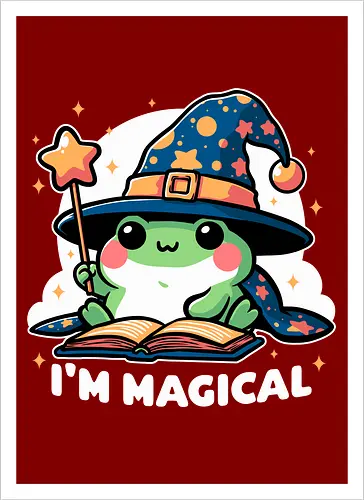 Magical Wizard Frog