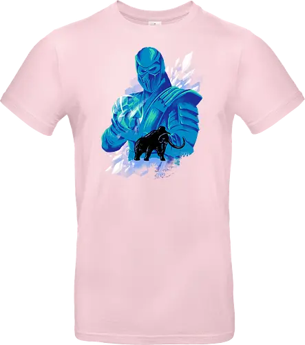 freezing age - mortalkombat, ice, freeze, subzero, scorpion, reptile, fighter, 80s, game, versus, arcade - Standard T-Shirt