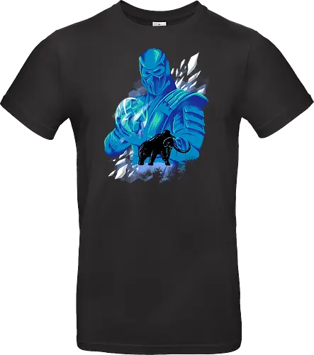 freezing age - mortalkombat, ice, freeze, subzero, scorpion, reptile, fighter, 80s, game, versus, arcade - Standard T-Shirt