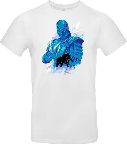 freezing age - mortalkombat, ice, freeze, subzero, scorpion, reptile, fighter, 80s, game, versus, arcade - Standard T-Shirt