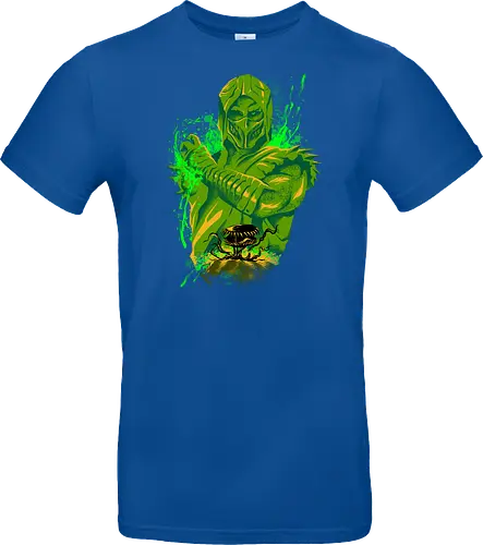 poison master  - mortalkombat, ice, freeze, subzero, scorpion, reptile, fighter, 80s, game, versus, arcade - Standard T-Shirt