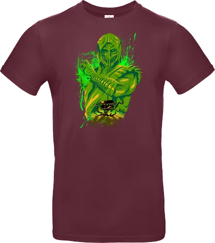 poison master  - mortalkombat, ice, freeze, subzero, scorpion, reptile, fighter, 80s, game, versus, arcade - Standard T-Shirt
