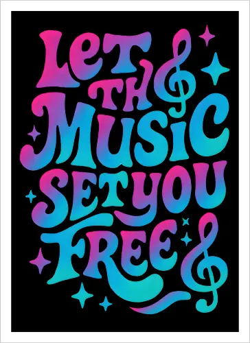 Lass dich von der Musik befreien, Retro-Vibes