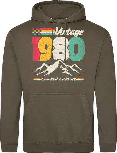Retro Vintage 1980 - Limitierte Auflage