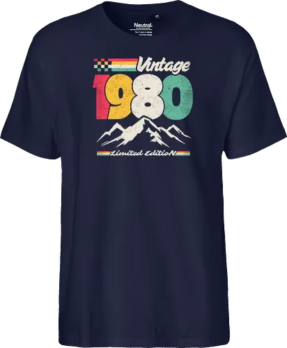 Retro Vintage 1980 - Limitierte Auflage