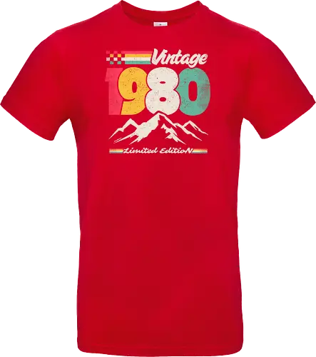 Retro Vintage 1980 - Limitierte Auflage