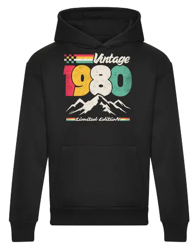 Retro Vintage 1980 - Limitierte Auflage