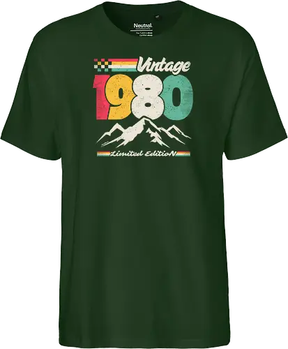 Retro Vintage 1980 - Limitierte Auflage