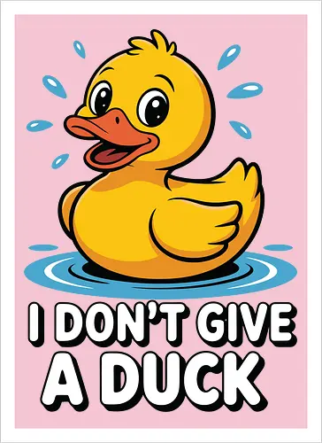 I DON'T GIVE A DUCK