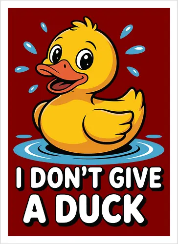 I DON'T GIVE A DUCK