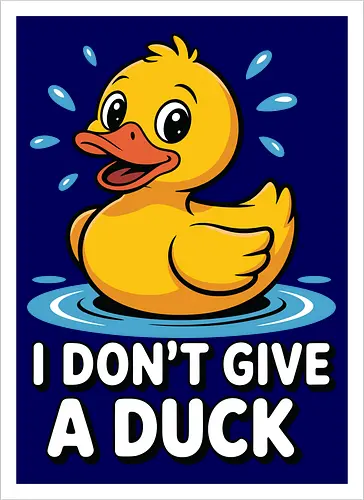 I DON'T GIVE A DUCK