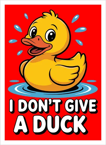 I DON'T GIVE A DUCK